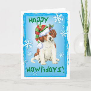 Tarjeta Festiva Feliz cumpleaños Kooikerhondje