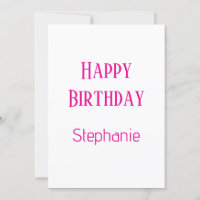 Feliz cumpleaños nombre personalizado Personalizad