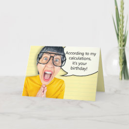 Tarjeta Festiva Feliz Cumpleaños Para Cualquier Divertida Mujer Ne