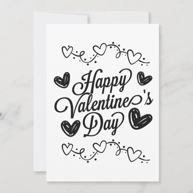 Tarjeta Festiva Feliz día a las novias de Galentine El día de San  (Anverso)