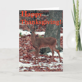 Tarjeta Festiva Feliz Día de Acción de Gracias