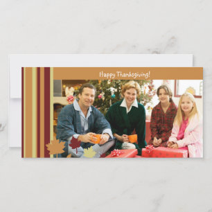 Tarjeta Festiva ¡Feliz Día de Acción de Gracias!