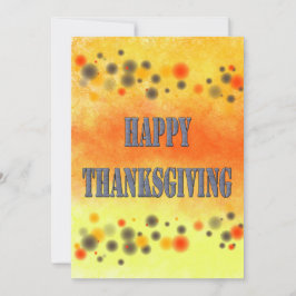 Tarjeta Festiva Feliz Día de Acción de Gracias