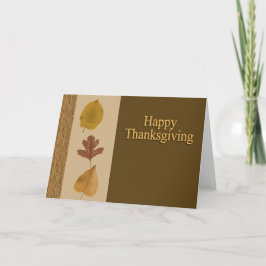 Tarjeta Festiva Feliz Día de Acción de Gracias