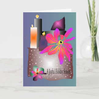 TARJETA FESTIVA FELIZ DÍA DE FESTIVIDAD DE AMBER SILVERSTAR