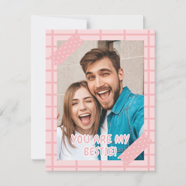 Tarjeta Festiva Feliz día de Galentine (Anverso)