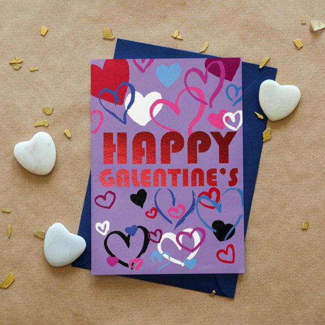 Tarjeta Festiva Feliz Día de Galentine (Subido por el creador)