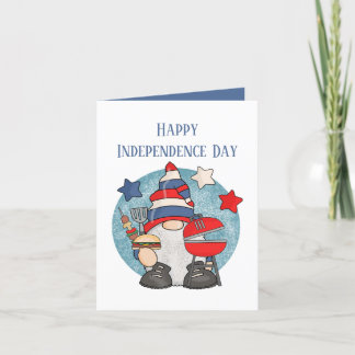 Tarjeta Festiva Feliz Día de la Independencia, agregar sentimiento