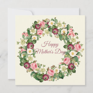 Tarjeta Festiva Feliz Día de la Madre