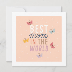 Tarjeta Festiva Feliz Día de la Madre