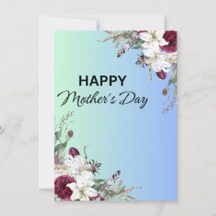 Tarjeta Festiva FELIZ Día de la Madre