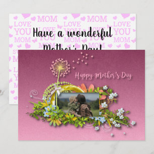 Tarjeta Festiva Feliz Día de la Madre