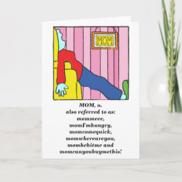 Tarjeta Festiva Feliz Día de la Madre/El día de San Valentín/Tarje