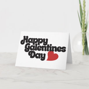 Tarjeta Festiva Feliz Día de las Galentinas