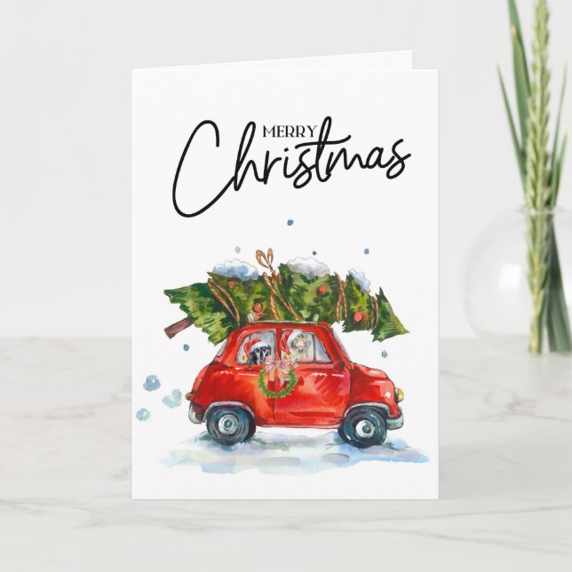 Tarjeta Festiva ¡Feliz Día de los Navidades! (Anverso)