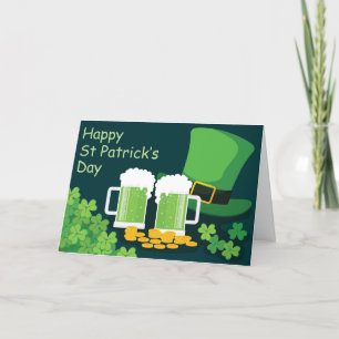 Tarjeta Festiva Feliz Día de San Patricio