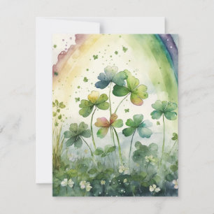 Tarjeta Festiva Feliz Día de San Patricio