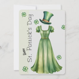 Tarjeta Festiva Feliz día de San Patricio