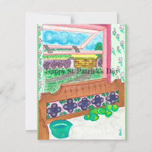 Tarjeta Festiva Feliz Día de San Patricio