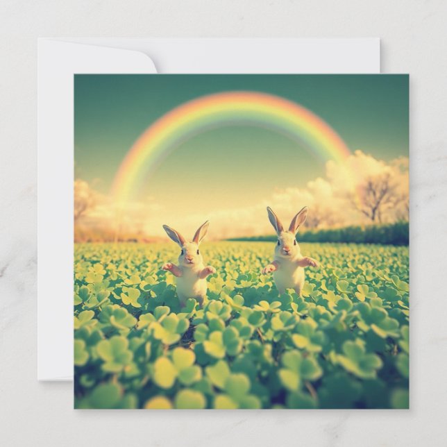 Tarjeta Festiva feliz día de san patrick (Anverso)