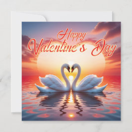 Tarjeta Festiva Feliz Día de San Valentín