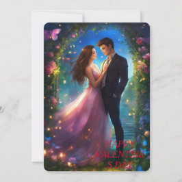 Tarjeta Festiva Feliz Día de San Valentín