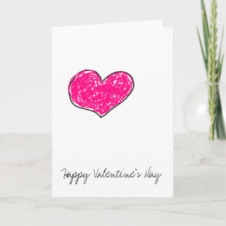 Tarjeta Festiva Feliz Día de San Valentín