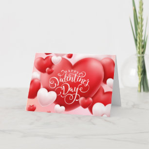 Tarjeta Festiva Feliz Día de San Valentín