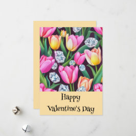 Tarjeta Festiva Feliz día de San Valentín