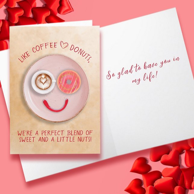 Tarjeta Festiva Feliz Día de San Valentín (Funny Happy Valentine's Day Holiday Card)