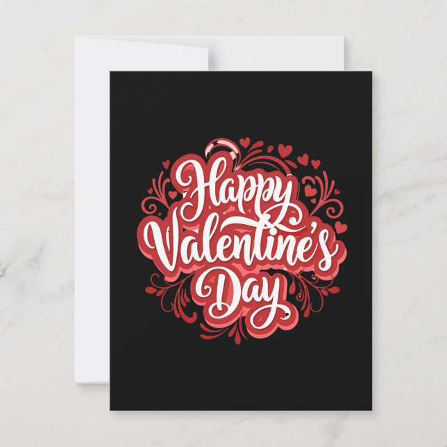 Tarjeta Festiva Feliz Día de San Valentín (Holiday cards designed to brighten up the entire year!)