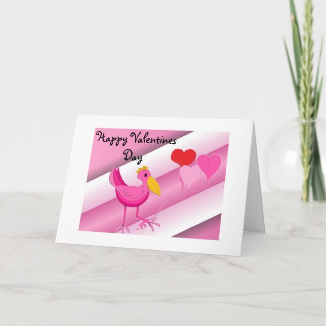 Tarjeta Festiva Feliz día de San Valentín... (Anverso)