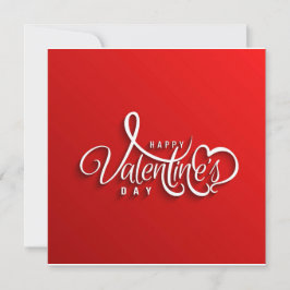 Tarjeta Festiva Feliz día de San Valentín