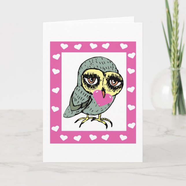 Tarjeta Festiva ¡Feliz Día de San Valentín! (Anverso)