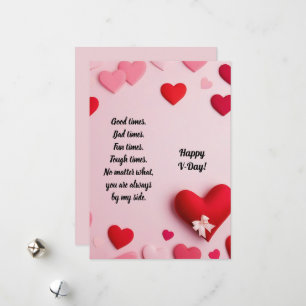 Tarjeta Festiva Feliz Día de San Valentín