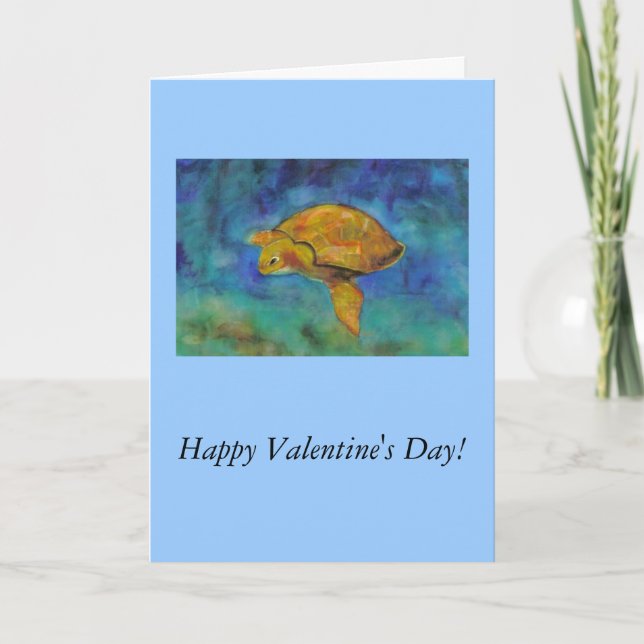 Tarjeta Festiva ¡Feliz Día de San Valentín! (Anverso)