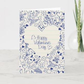 Tarjeta Festiva ¡Feliz Día de San Valentín!