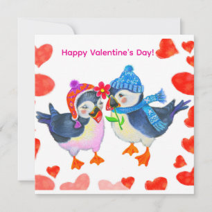 Tarjeta Festiva Feliz día de San Valentín