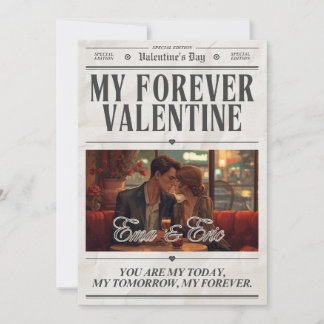 Tarjeta Festiva Feliz día de San Valentín Arte de Pared Romántico 