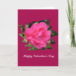 Tarjeta Festiva Feliz día de San Valentín. Arte fotográfico de flo