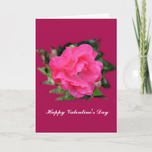Tarjeta Festiva Feliz día de San Valentín. Arte fotográfico de flo