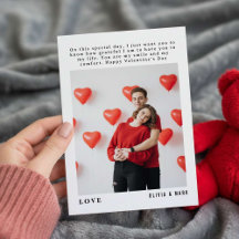 Feliz Día de San Valentín Collage de Fotos Persona