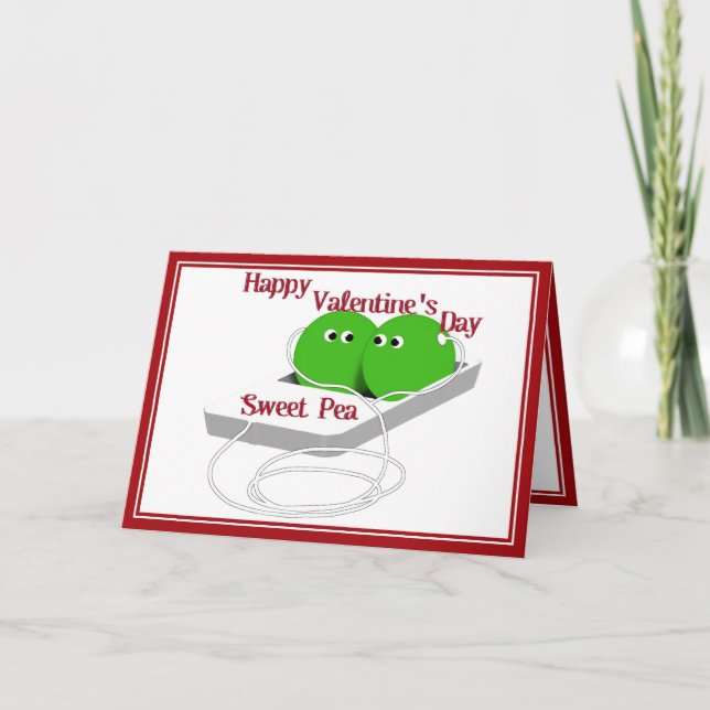 Tarjeta Festiva Feliz Día de San Valentín, dulce pastor (Anverso)