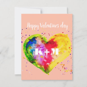 Tarjeta Festiva Feliz Día de San Valentín Gay Couple LGBT
