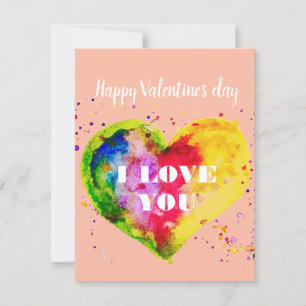 Tarjeta Festiva Feliz Día de San Valentín Gay Couple LGBT