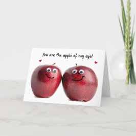 Tarjeta Festiva Feliz Día de San Valentín lindo humor de pareja de