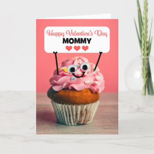 Tarjeta Festiva Feliz Día de San Valentín mami dulce