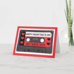 Tarjeta Festiva Feliz día de San Valentín para cualquier mezcla de