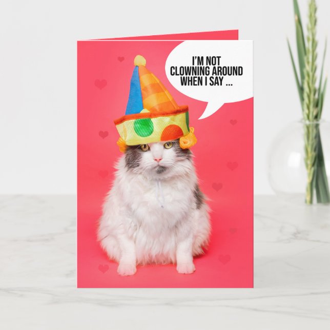 Tarjeta Festiva Feliz Día de San Valentín para cualquiera con un g (Anverso)