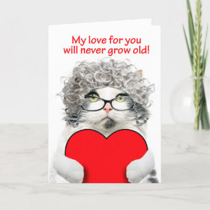 Tarjeta Festiva Feliz Día de San Valentín para todos los adultos m